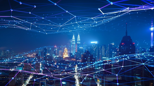 smartcityandintelligentcommunicationnetworkofthingswirelessconnection-2