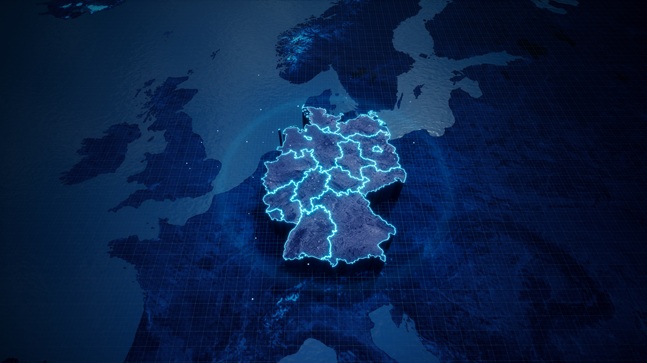 abstractgeometricfuturisticconcept3dmapofgermanywithborders-2